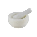 Unique white granite mortar and pestle from Shijiazhuang Kingway